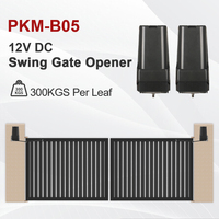 PKM-B05 DC 12V 300KGS par feuille système de porte automatique électrique automatisation opérateur de balançoire ouvre-porte pivotant