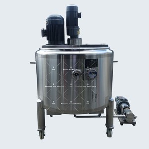 Mélangeur sous vide 100L-1000L Homogénéisateur Machine à mélanger la crème cosmétique Machine à émulsionner la lotion corporelle - Product Image 1