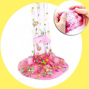 ชุดสไลม์ก้อนเยลลี่ใสสำหรับเด็กของเล่นทำจากดินน้ำมันแบบไม่ติดแน่นสำหรับเด็กของขวัญสำหรับเด็กผู้ชายเด็กผู้หญิง - Product Image 5