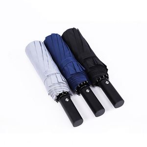 Parapluie pliant automatique de luxe personnalisé en gros, mini, pour soleil et pluie, extérieur, voiture, golf, patio, parasol suspendu, avec logo promotionnel - Product Image 1