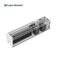 Armoire de serveur modulaire sur mesure pour centre de données, 42U, 48U, 47U, pour allée de confinement thermique, de l'usine Lepin de Ningbo