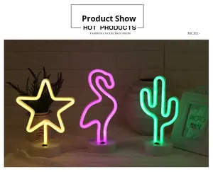 Lumières LED fantaisie USB à piles décoratives pour les fêtes, lumières néon, cadeaux de <span class=keywords><strong>nuit</strong></span>, lumières pour la Saint-Valentin, la fête des mères, la fête des enfants - Product Image 2