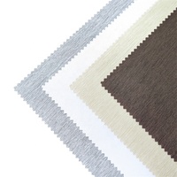 Polyester Blackout Roller Blind Sheer Textured Components Windows Fabric 50 m Stock Lots Plisse pour Hotelroom Rolling Blind
