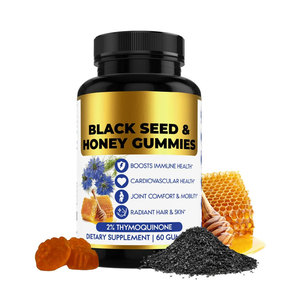 Huile de Nigelle Pressée à Froid en Gummies à Prix de Gros – Herbes Incroyables, Mousse de Mer Premium, Ashwagandha, Huile de Nigelle pour la Croissance Capillaire - Product Image 1