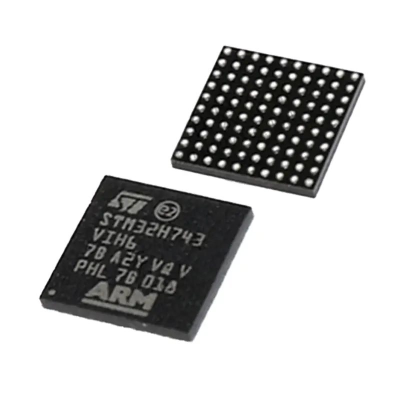 New Original ARM Microcontroller MCU STM32H743VIH6 High-performance MCU 2MBytes of Flash 1MB RAM, 480M STM32H743VIH6