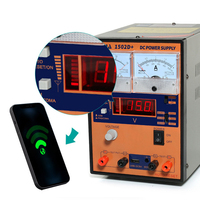 Alimentation électrique de haute qualité et bon marché 1502D+ 30W, alimentation électrique CC réglable 15V 2A pour la réparation de téléphones mobiles
