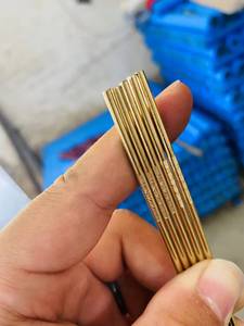 Barres de brasage Phos-Cuivre, teneur en argent 0%-15%, BCuP-<span class=keywords><strong>5</strong></span>/88PAg, laiton cuivre brillant, certifiées ISO9001, pièces de chauffage CVC - Product Image 4