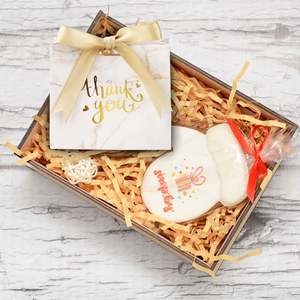 Luxury Ribbon Handle White Cardboard <b>Small</b> <b>Gift</b> Packaging <b>Bag</b> Customized Printed Paper <b>Bags</b> Bolsas De Papel With Your Own Logo - Product Image 4