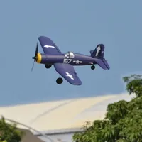 Haute qualité F4U RC avion télécommande avion 4CH RTF prêt à voler une clé demi-tour avec Gyro Rc avion RC avion jouets