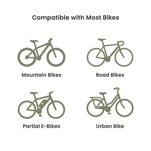 Support mural vertical pour vélo LBM12-02, support pour vélo électrique, support pivotant pour vélo mural, pour le <span class=keywords><strong>rangement</strong></span> de vélos électriques robustes - Product Image 5