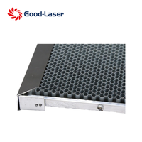 Nouvelle table de travail pour machine de découpe laser Good-Laser 300x500mm en plaque de fer galvanisé alvéolée avec garantie d'un an