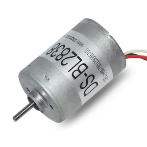 มอเตอร์ BL2838แบบไร้แปรงถ่าน DC 12V 24V สำหรับพัดลม4000rpm มอเตอร์ BLDC ขนาดเล็กแรงบิดสูง