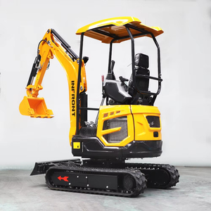Consegna Gratuita Escavatore con Motore Kubota INFRONT <span class=keywords><strong>2</strong></span> Tonnellate 1,8 Tonnellate Mini Macchinario Agricolo Escavatori Cingolati Mini - Product Image 1