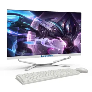 27 " Core I3 I5 I7 AIO Gaming Dedicated Card Desktops Customized Curve Screen All-In-One PC Gamer Computer