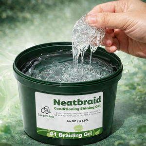 Gel Fijador para Peinados con Trenzas Loc Twist n Control, Fijación Fuerte, Orgánico, a Base de Hierbas, Sin Alcohol, Unisex, para Todo Tipo de Cabello - Product Image 4