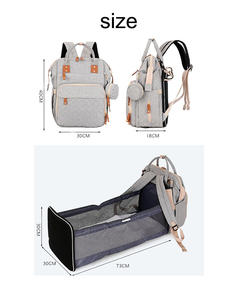 Bolsa de Pañales de Fieltro Portátil Personalizada al Precio Más Bajo, Mochila de Senderismo para Pañales de Bebé, Portabebés - Product Image 3