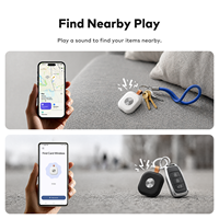 Traceur Anti-Perte Double Système Indispensable pour Clés et Sacs – Recherche Mondiale Double Plateforme – Localisateur Compatible iOS