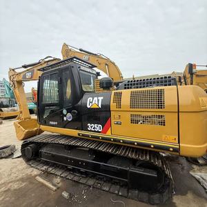 Excavadora de cadenas CAT 325D de segunda mano, 25 toneladas, excavadora hidráulica usada con gran potencia para trabajos de ingeniería, Cat 320 323 325 330 336 - Product Image 5