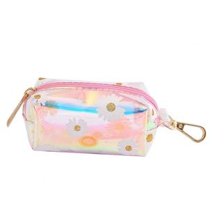Distributeur de sacs à déjections canines extérieur de luxe avec miroir laser éblouissant, accessoire pour chien, rangement pour sacs de déchets et laisse - Product Image 6