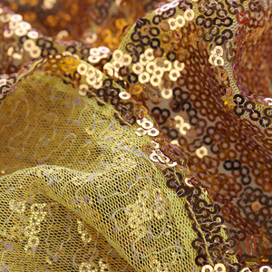Vêtements de 3mm <span class=keywords><strong>pour</strong></span> robes brodées, tissu scintillant scintillant de 3mm - Product Image 3