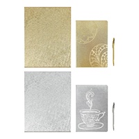 Carnets A5 en cuir brillant à couverture rigide, personnalisables, avec pochette à papier – Vente en gros