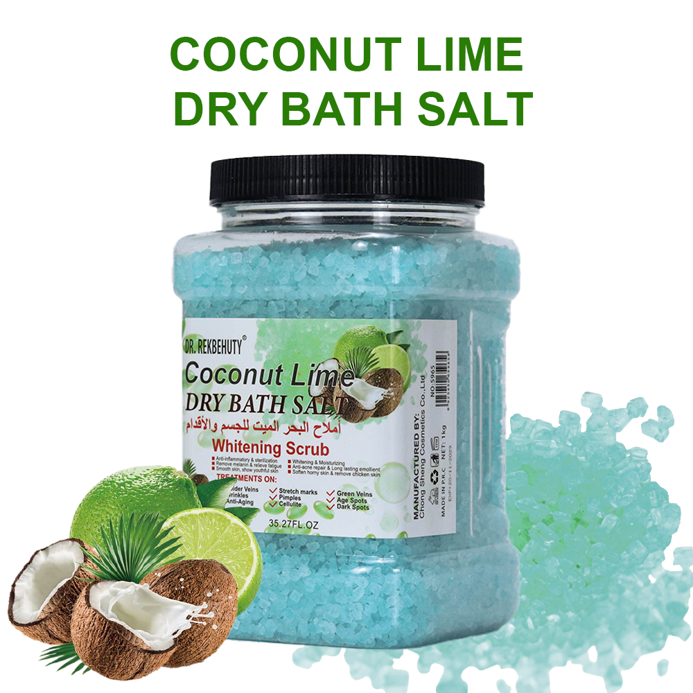 1kg coconut lime bath salt