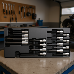 <b>Tool</b> <b>Storage</b> Set 519/233A Socket Wrench Kit Professional Mechanics Repair <b>Tools</b> Organized Tray - Product Image 3