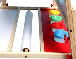<span class=keywords><strong>Caballete</strong></span> de Madera Resistente para Niños, Soporte de Pintura para Artistas, <span class=keywords><strong>Caballete</strong></span> de Dibujo <span class=keywords><strong>con</strong></span> Pizarra y Pizarra Blanca - Product Image 4