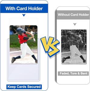   Protège-cartes 35PT 3x4 Top Loader pour cartes de baseball, football, volleyball, basketball, jeux de société et TCG Yugioh - Product Image 3