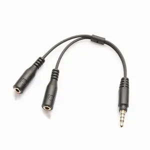 st2 3.5mm plug TRRS male to Female audio cable