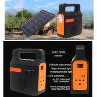 Nouvelle Banque d'alimentation solaire multifonctionnelle avec radio FM et port de charge USB, ainsi que un ensemble d'ampoules