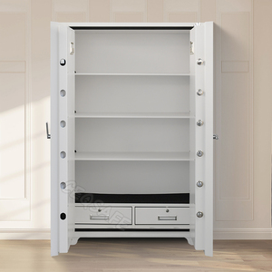 Ceqsafe Cao An Ninh Kim Loại Kỹ Thuật Số Cơ Khí Kết Hợp Khóa Chống Cháy An Toàn Hộp Điện Tử Đôi Khóa Cửa Vault An Toàn - Product Image 5