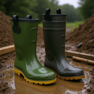 Bottes de sécurité Ttake Green Pvc Tronchetto 45 Para Sole - Product Image 3