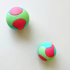 Wholesale High Quality Non-toxic Bite Resistant Indestructible Bouncy Ball Pets Toys For Dogs Cats