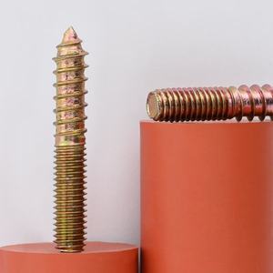 Support en <span class=keywords><strong>bois</strong></span> galvanisé à double extrémité avec <span class=keywords><strong>goujon</strong></span> en métal Boulon de fixation de meubles Produit <span class=keywords><strong>d</strong></span>'<span class=keywords><strong>ancrage</strong></span> autotaraudeur pour vis à <span class=keywords><strong>goujon</strong></span> en <span class=keywords><strong>bois</strong></span> - Product Image 4