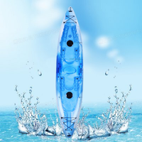 Kayak gonflable tandem TOLEE 4m en PVC pour jeux aquatiques et pêche, 12,5 pieds avec coque en PE et LLDPE pour rivières