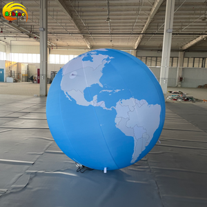 Terre gonflable, planètes gonflables, Terre gonflable bleue pour événements et promotions - Product Image 1