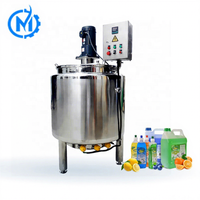 Homogénéisateur mélangeur cosmétique sous vide à cisaillement élevé automatique 5L 50L 100L 300L 500L avec agitateur et cuve de mélange