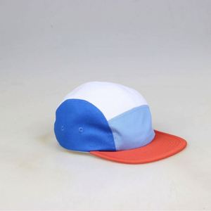 Casquette de baseball personnalisée avec logo, 5 panneaux en maille, tendance, pour le camping, hommes et femmes, style rétro américain, couleurs assorties, protection solaire estivale, séchage rapide - Product Image 2