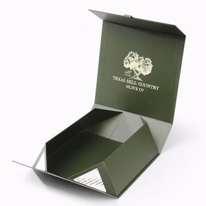 Caja de regalo plegable para transporte de cosméticos, caja de regalo de Navidad con cinta colorida personalizada, venta al por mayor - Product Image 5