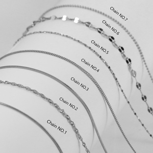 Collar de Plata 925 CANNER, Cadena de Ondas de Agua, Cadena de Hueso de Serpiente, Cadena de Cuentas Cruzadas, 18 Pulgadas, Varios Tipos, Collar de Cadenas Múltiples - Product Image 6