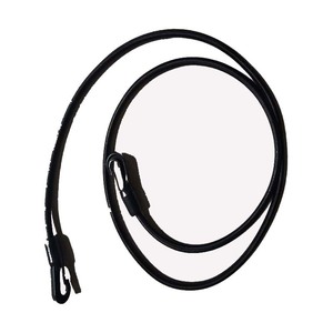 Corde en nylon 8 mm noire 120 cm avec double crochet pour usage extérieur et camping - Product Image 4