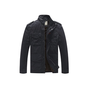 Abrigo de algodón barato OEM personalizado de fábrica 2023 para <span class=keywords><strong>hombre</strong></span>, chaqueta cortavientos informal ajustada con cuello levantado, chaqueta de campo para <span class=keywords><strong>hombre</strong></span>, chaqueta Cargo - Product Image 5