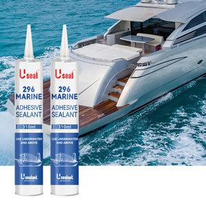 Chucking nhôm Mat PVC tếch tự Silicone lớp <span class=keywords><strong>FRP</strong></span> Polyurethane PU Marine 5200 dính kính chắn gió thuyền cửa sổ Sealant keo - Product Image 1