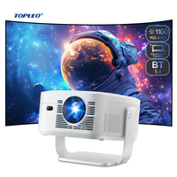 Proyektor Portabel Topleo Movie Full HD Hy350 Max Android 14 1080p Portabel 8K Cinema Mini Video Projector