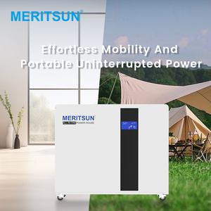 Estación de Energía Portátil MeritSun, 5kwh/3kw, de Corriente Continua a Corriente Alterna, con Batería Solar y de Litio, Todo en Uno - Product Image 4