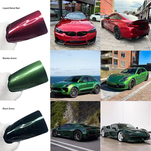 <b>Black</b> Green 8.0mil Car Sticker Design <b>Wrap</b> PPF Paint Protection Film TPU High Quality - Product Image 3