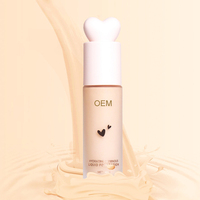 Base de maquillage imperméable de haute qualité personnalisée, correcteur à couvrance totale, fond de teint liquide minéral longue durée, vegan, mat pour femmes