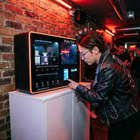 Distributeur automatique de parfums en métal économique avec SDK, options de paiement multiples et écran tactile à vendre