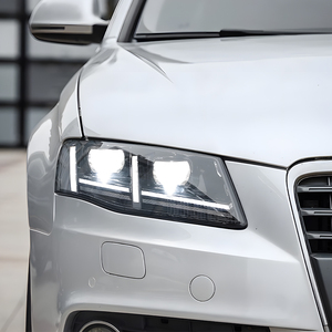 Pour <span class=keywords><strong>Audi</strong></span> A4 A4L RS4 <span class=keywords><strong>S4</strong></span> B8 2009-2012 LED Auto Phares Assemblée Mise À Niveau Haute Qualité 2 Projecteur Lentille Outil Accessoires - Product Image 3